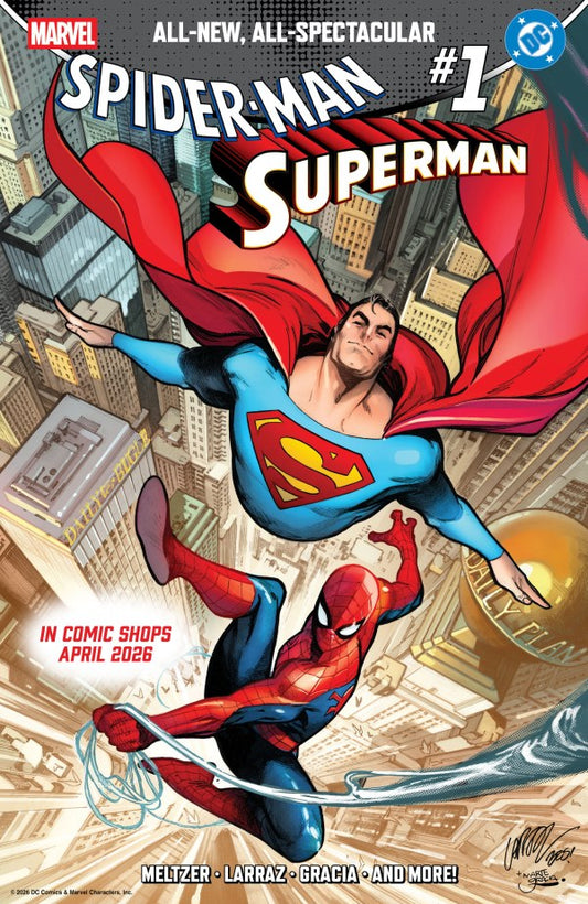 Marvel/DC: Spider-Man/Superman #1 Main Cover (Pre-Order 04/15/2026)