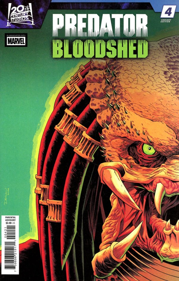 Predator: Bloodshed #4 Declan Shalvey Variant