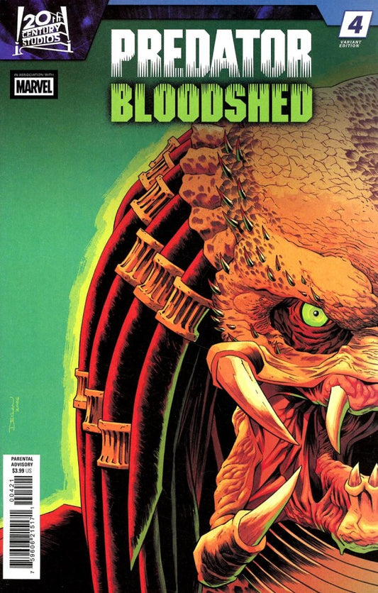 Predator: Bloodshed #4 Declan Shalvey Variant