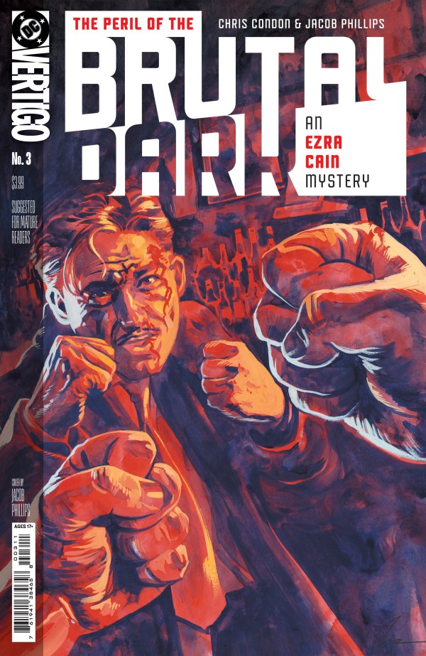 The Peril Of The Brutal Dark An Ezra Cain Mystery #3 Cvr A (Pre-Order 4/22/2026)