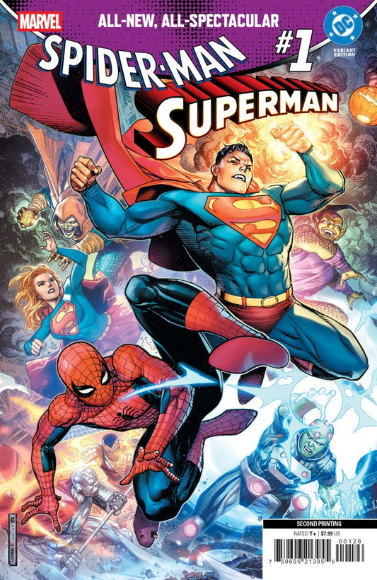 Marvel / DC: Spider-Man / Superman #1 2nd Printing Jim Cheung (Pre-Order 05/27/2026)