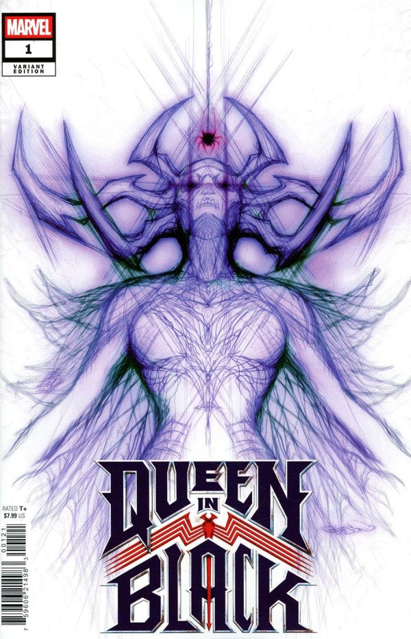 Queen in Black #1 Patrick Gleason Hela White Webhead