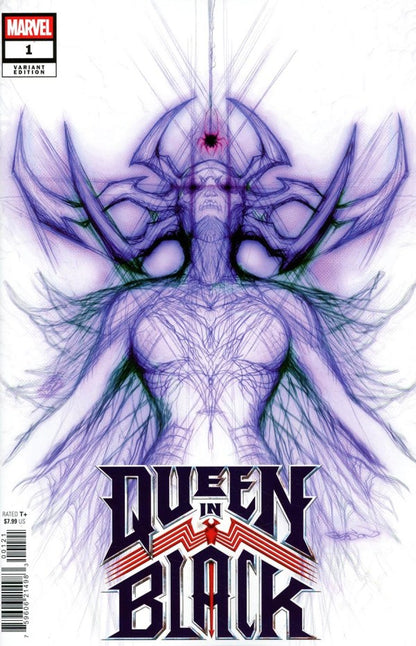 Queen in Black #1 Patrick Gleason Hela White Webhead