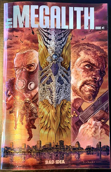 Olympus Saga Megalith #1 (Of 4) Cvr C Lewis Larosa Chromium Var (Pre-Order 5/20/2026)