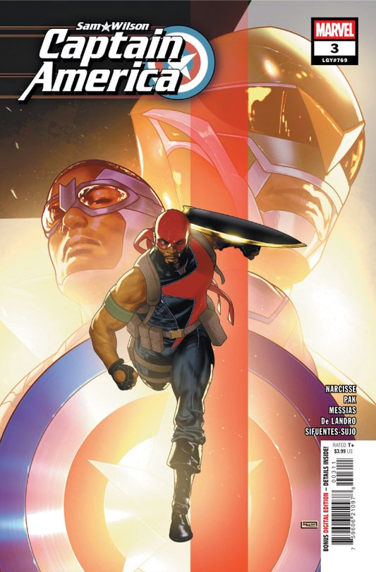 Sam Wilson: Captain America #3 Main Cover