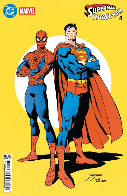 DC / Marvel: Superman / Spider-Man #1 2nd Printing Jorge Jiménez (Pre-Order 5/27/2026)