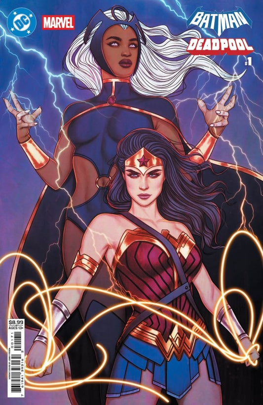 DC / Marvel: Batman / Deadpool #1 Cvr H Wonder Woman/Storm (Pre-Order 11/19/25)