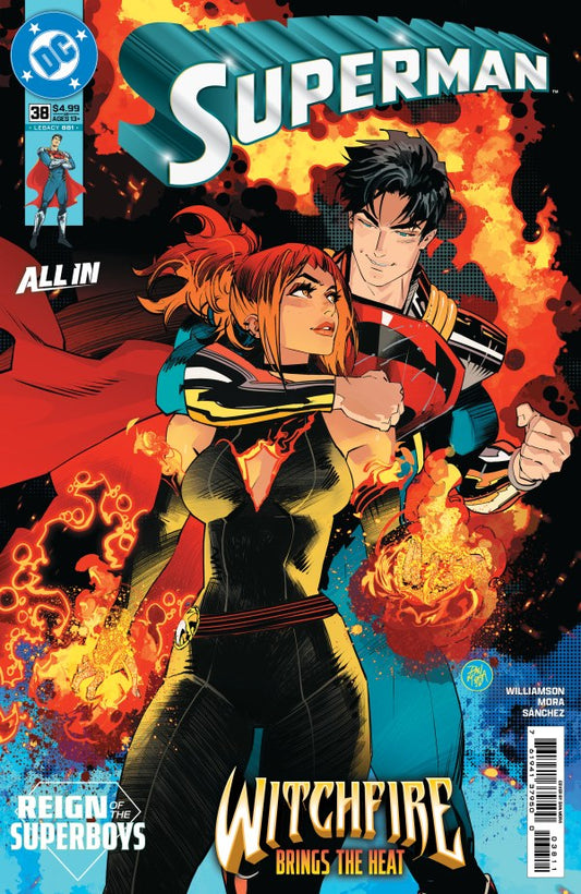 Superman #38 Cvr A Dan Mora (The Reign Of The Superboys) (Pre-Order 5/27/2026)