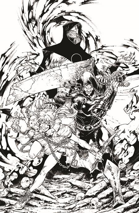Spawn The Curse Of Sherlee Johnson #6 Cvr C Brett Booth B&W Virgin Var (Pre-Order 6/24/2026)