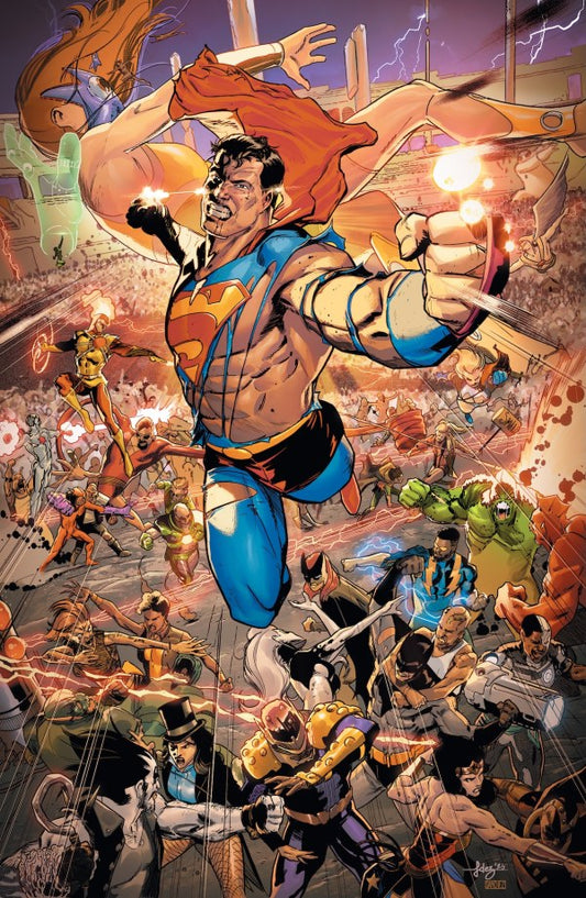 DC K.O. #1 Cover J Javier Fernandez Foil