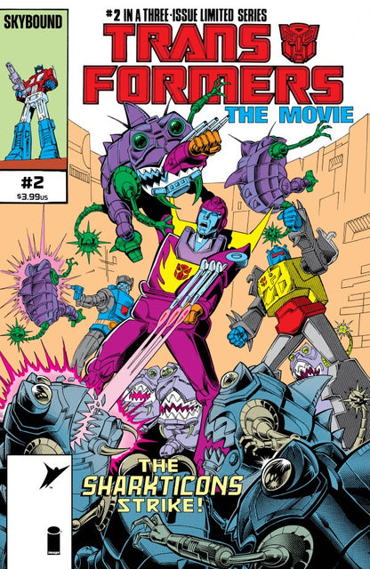 The Transformers The Movie 40Th Anniversary Edition #2 (Of 3) Cvr B Don Perlin & Ian Akin & Brian Garvey Var (Pre-Order 7/1/2026)