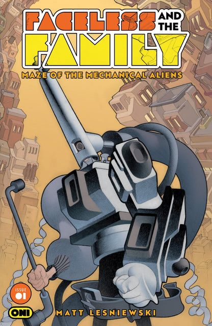 Faceless And The Family Maze Of The Mechanical Aliens #1 (Of 4) Cvr A Matt Lesniewski (Pre-Order 7/1/2026)