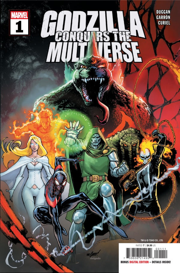 Godzilla Conquers The Multiverse #1 Main Cover
