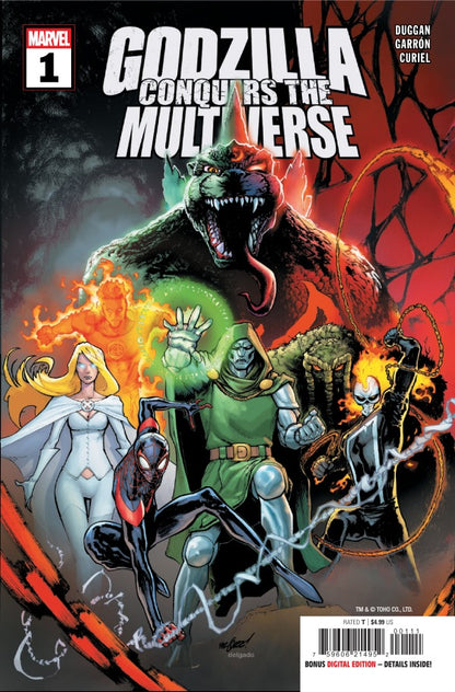 Godzilla Conquers The Multiverse #1 Main Cover