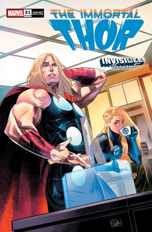 The Immortal Thor #21 Edwin Galmon Invisible! Var