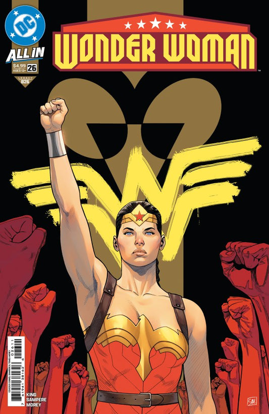 Wonder Woman #26 Cvr A Daniel Sampere (Pre-Order 10/15/25)