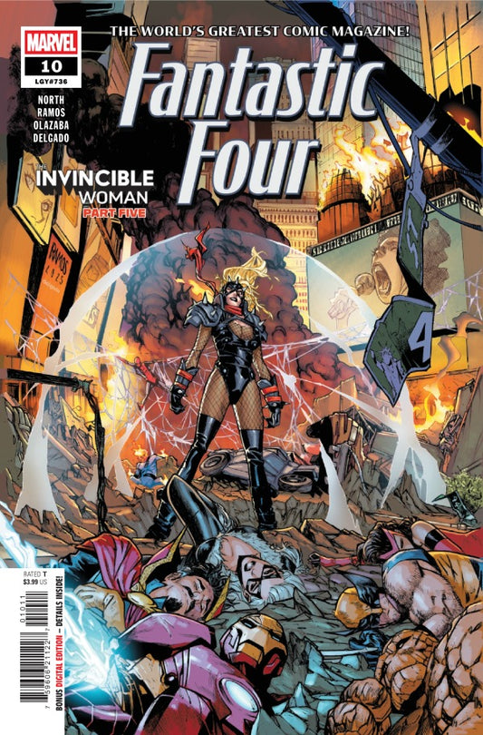 Fantastic Four #10 Main Cover