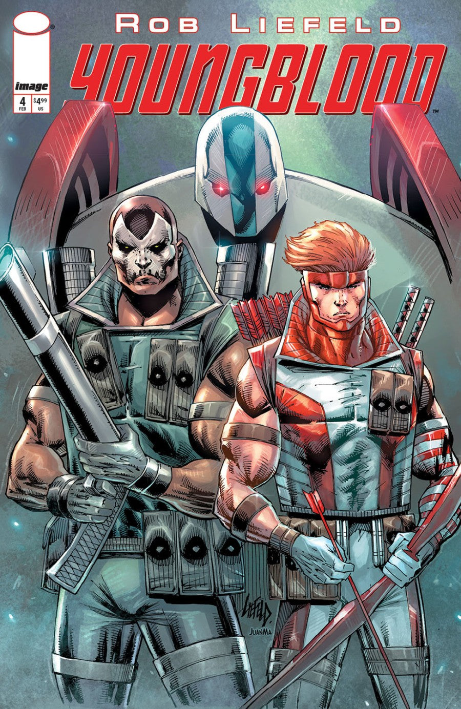 Youngblood #4 (2025) Cvr B Rob Liefeld Var