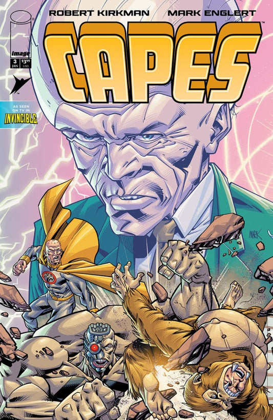 Invincible Universe: Capes #3 Cover B Mark Englert Variant