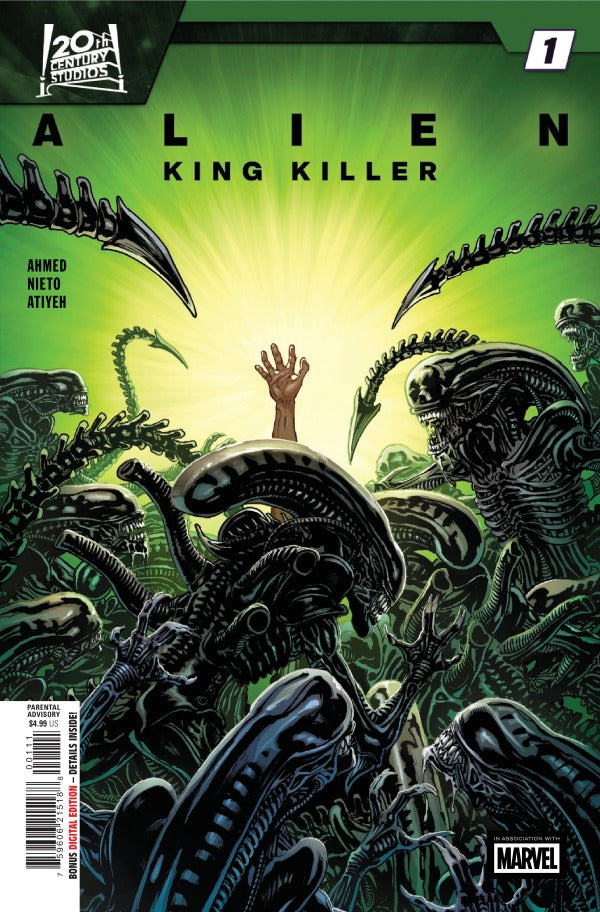 Alien: King Killer Issues #1 #2 #3 Main Cover Bundle