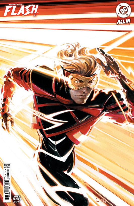 Absolute Flash #1 Cover B Clayton Crain