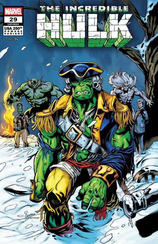 The Incredible Hulk #29 Chris Campana 250th Homage Variant