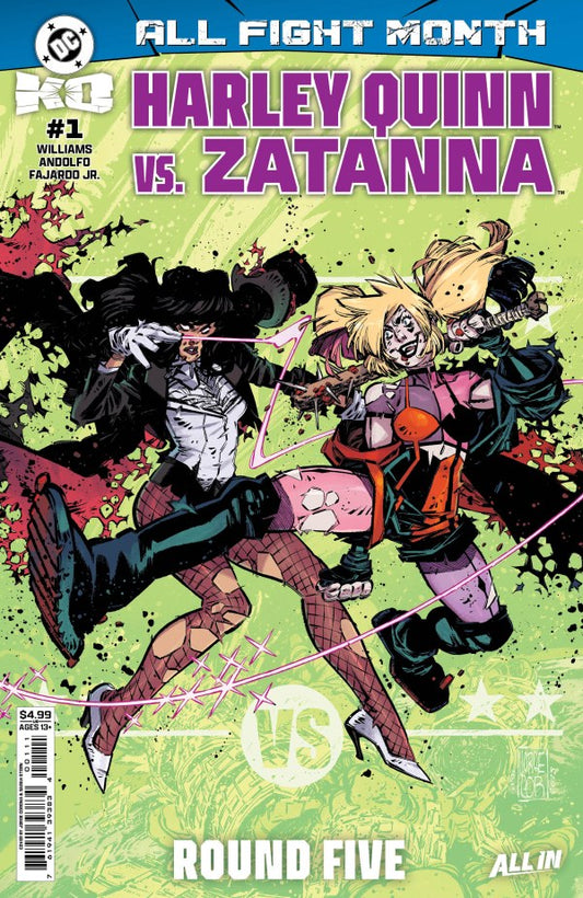 DC K.O. Harley Quinn vs Zatanna #1 Cvr A Jorge Corona (Pre-Order 12/17/25)