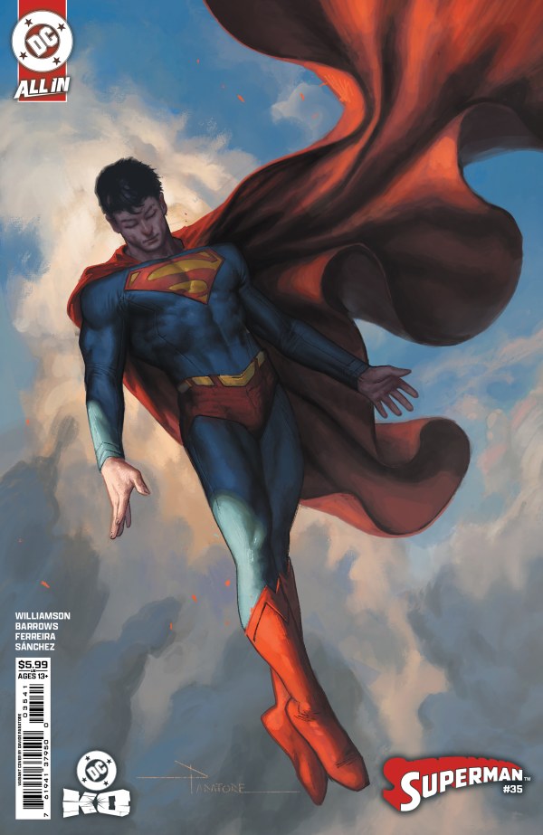 Superman #35 Cvr D Davide Paratore Card Stock Var