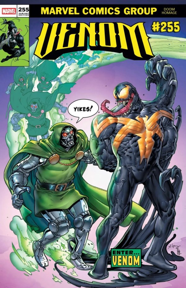 Venom #255 Andrei Bressan Doom Homage