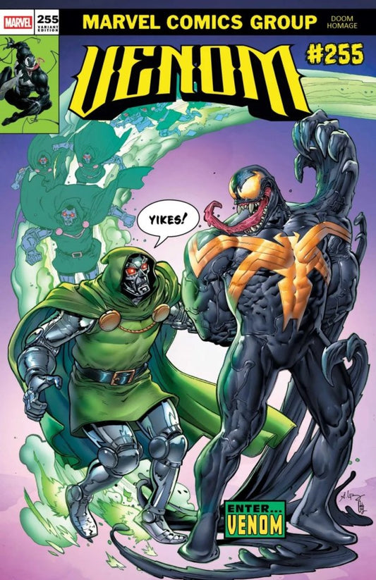 Venom #255 Andrei Bressan Doom Homage