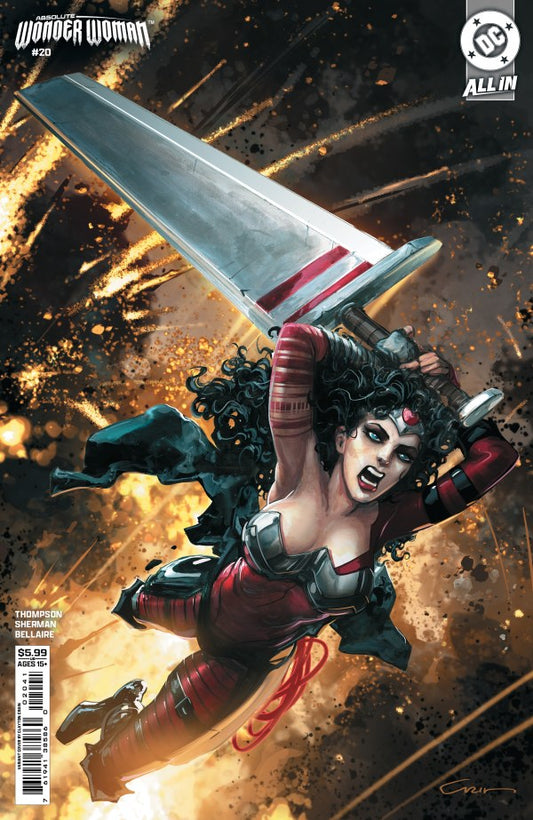 Absolute Wonder Woman #20 Cvr D Clayton Crain Card Stock Var (Pre-Order 5/27/2026)