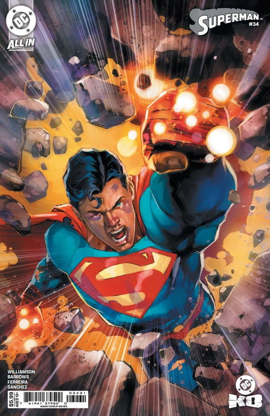 Superman #34 Cover C Rod Reis (DC K.O.)