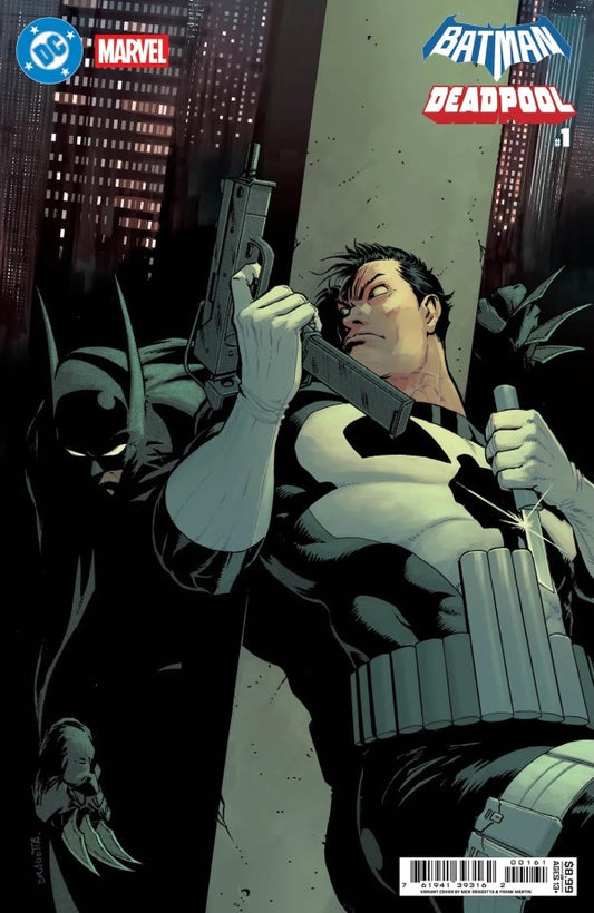DC / Marvel: Batman / Deadpool #1 Cvr G Batman/Punisher (Pre-Order 11/19/25)