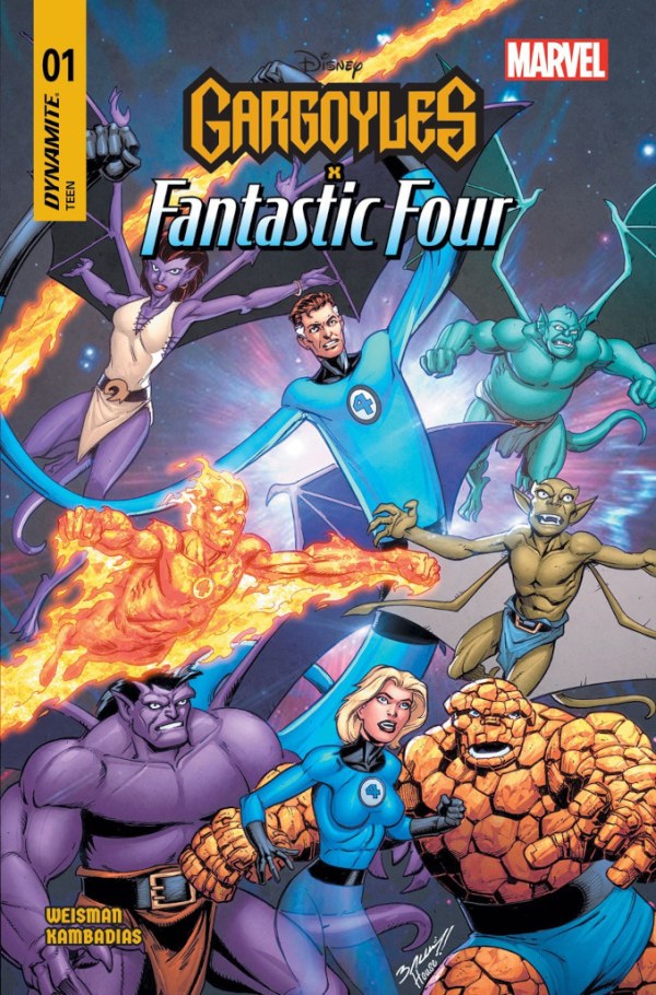Gargoyles X Fantastic Four #1 Cvr D Mark Bagley