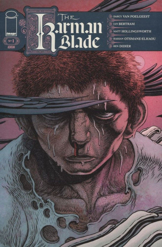The Karman Blade Ashcan #1 One Per Store Ian Bertram Wraparound Variant