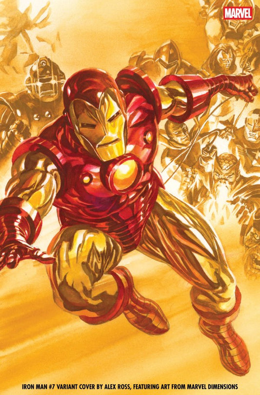 Iron Man #7 Alex Ross Marvel Dimensions Variant (Pre-Order 07/01/2026)