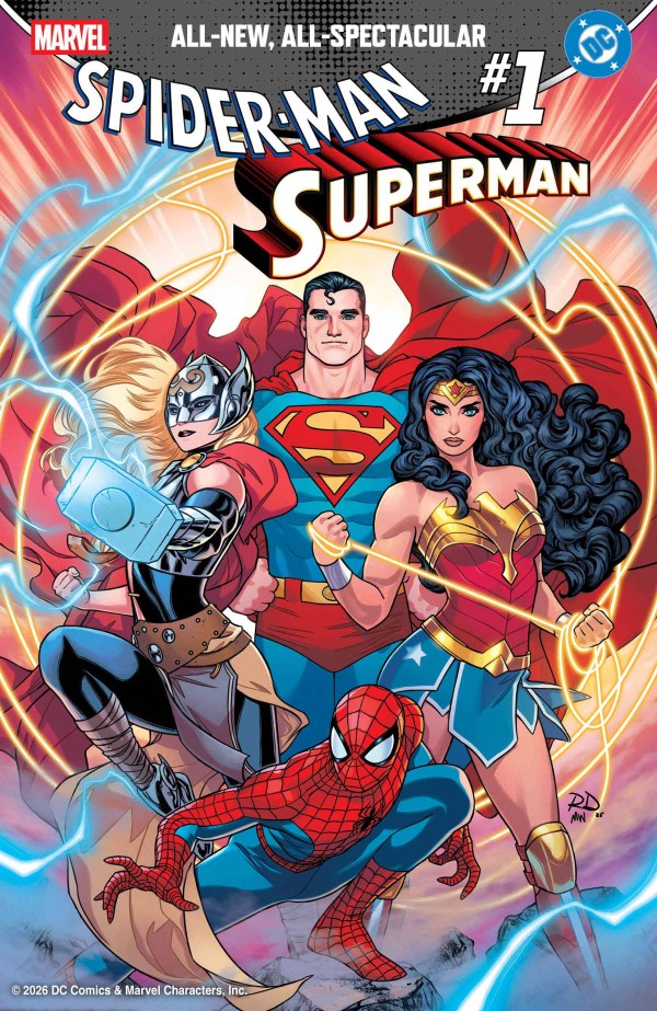 Marvel/DC: Spider-Man/Superman #1 Russell Dauterman Variant (Pre-Order 04/22/2026)