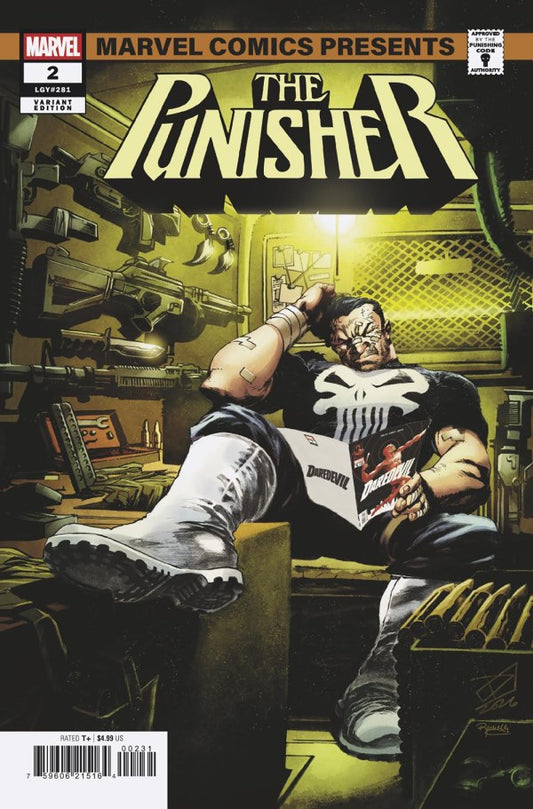 Punisher #2 Devmalya Praminik Marvel Comics Presents Variant (Pre-Order 03/25/2026)