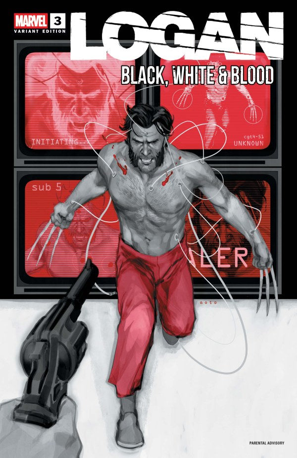 Logan: Black, White & Blood #3 Phil Noto Variant