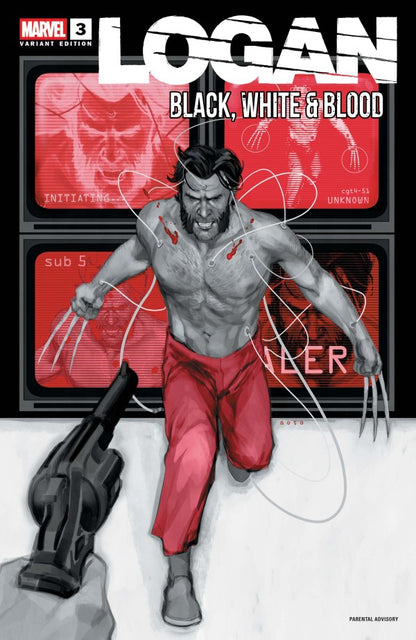 Logan: Black, White & Blood #3 Phil Noto Variant
