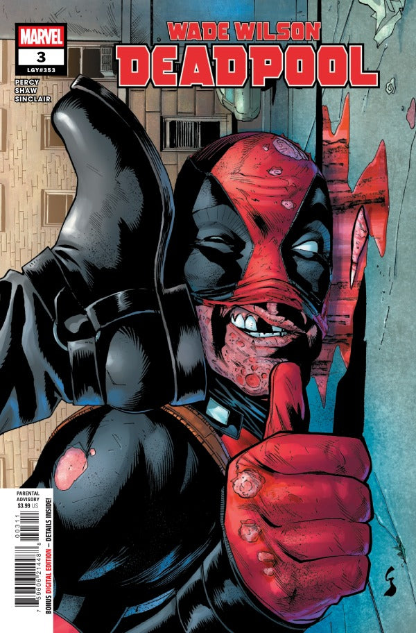 Wade Wilson: Deadpool #3 Main Cover