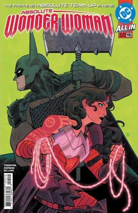 Absolute Wonder Woman #15 2nd Print Cover A and Cover B Bundle