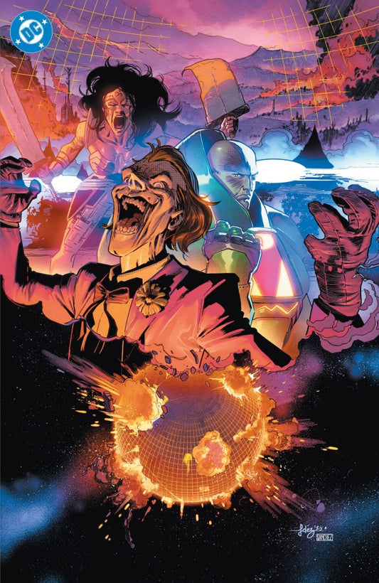DC K.O. #3 Cover J Javier Fernandez Foil