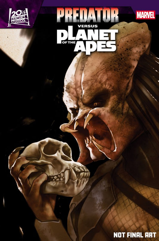 Predator Vs. The Planet Of The Apes #1 Ben Oliver Foil Variant (Pre-Order 07/29/2026)