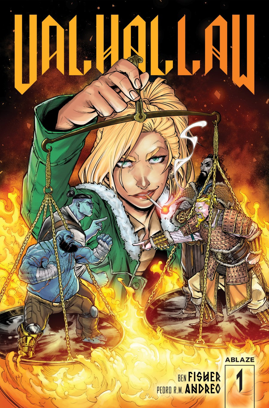 Valhallaw #1 (Of 5) Cvr A Pedro R M Andreo (Mr) (Pre-Order 7/15/2026)