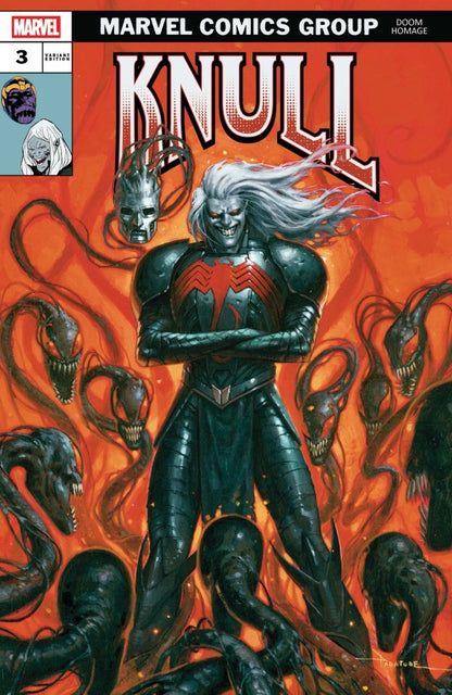 Knull #3 Davide Paratore Doom Homage Variant