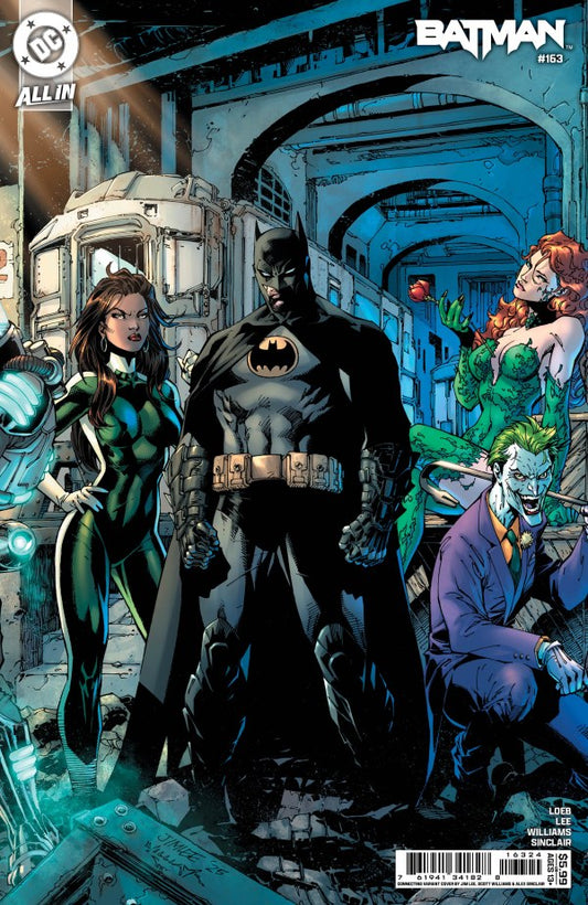 Batman #163 Cvr B Jim Lee & Scott Williams Batman Middle Alternate Color Connecting Variant (Pre-Order 5/27/2026)