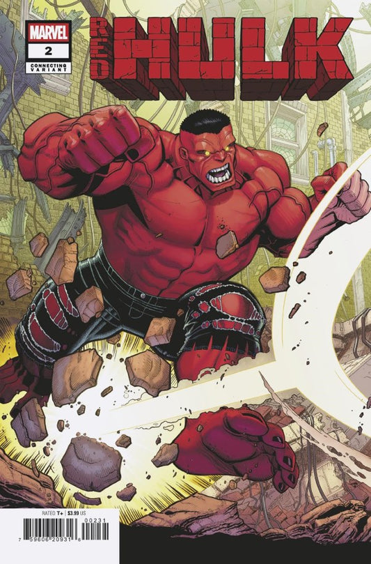 Red Hulk #2 Nick Bradshaw Red Hulk Connecting Var