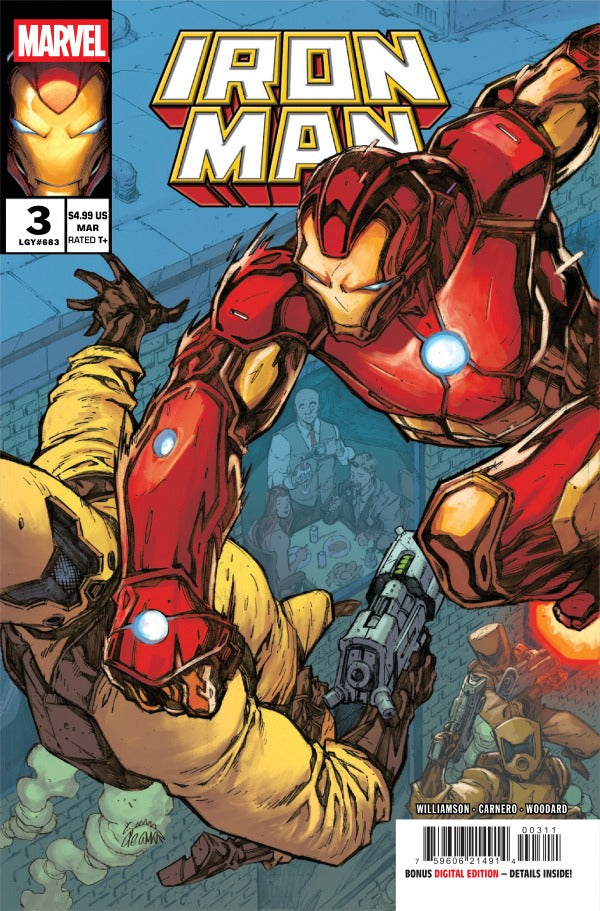 Iron Man #3 Main Cover – The Comic Engineer