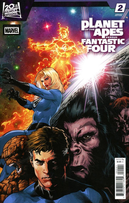 Planet Of The Apes vs. Fantastic Four #2 Carlo Pagulayan